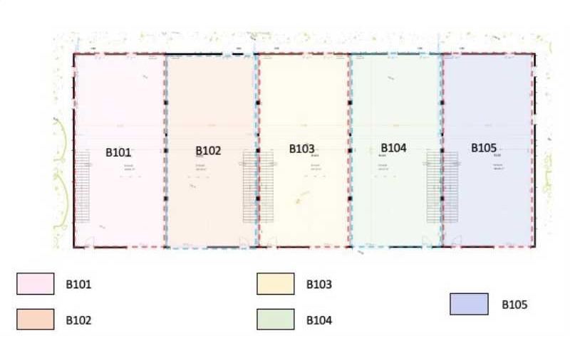 Bureau en vente de 1 294 m² à Serris - 77700 plan - 1