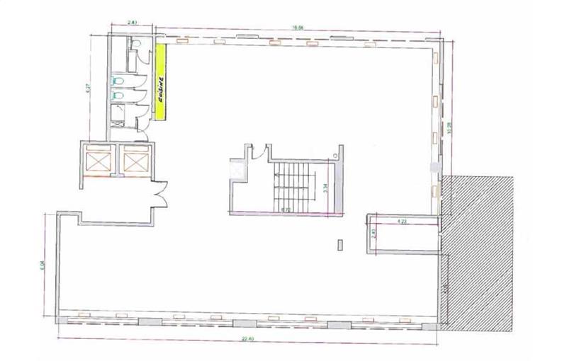 Vente de bureau de 288 m² à Suresnes - 92150 plan - 1