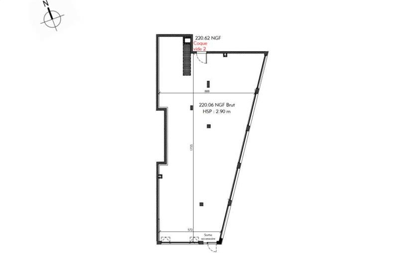 Bureau en vente de 245 m² à Tassin-la-Demi-Lune - 69160 plan - 1