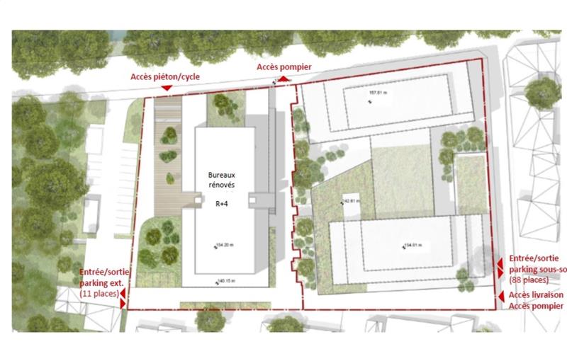 Bureau en vente de 4 908 m² à Toulouse - 31000 plan - 1