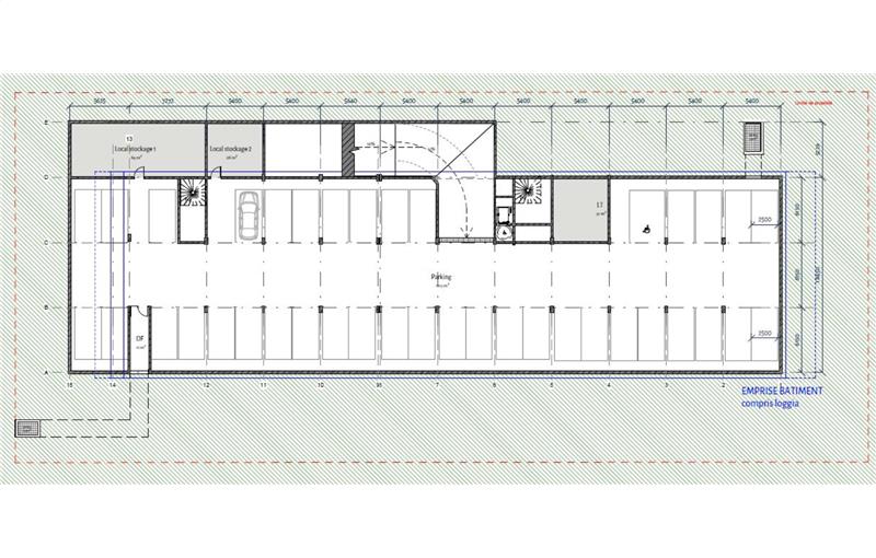 Bureau à vendre de 4 614 m² à Villeneuve-d'Ascq - 59491 plan - 1