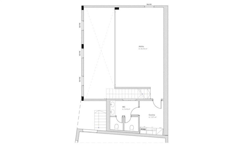 Bureau en vente de 407 m² à Vitry-sur-Seine - 94400 plan - 1