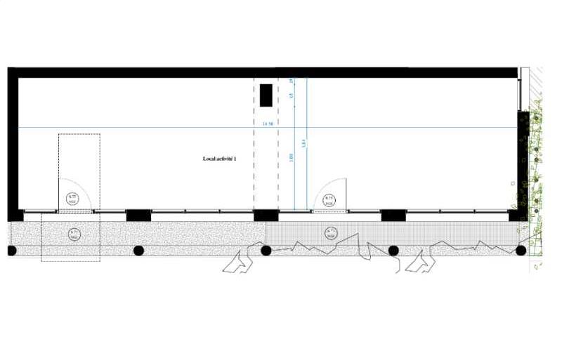 Local commercial à vendre de 321 m² à Bordeaux - 33000 plan - 1