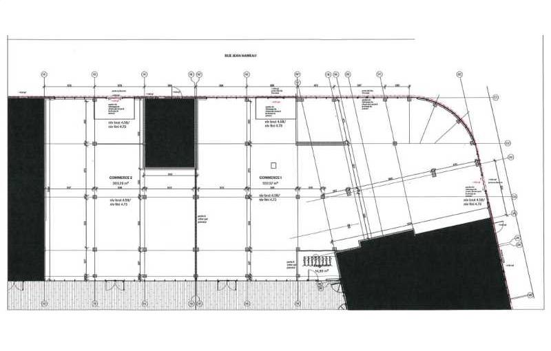 Local commercial à vendre de 856 m² à Bordeaux - 33000 plan - 1