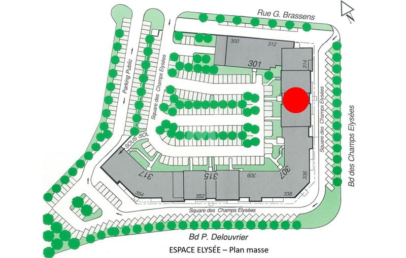 Local commercial en vente de 154 m² à Courcouronnes - 91080 plan - 1