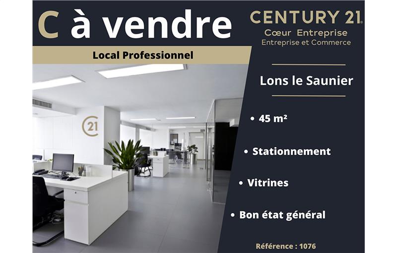 Achat de local commercial de 45 m² à Lons-le-Saunier - 39000 photo - 1