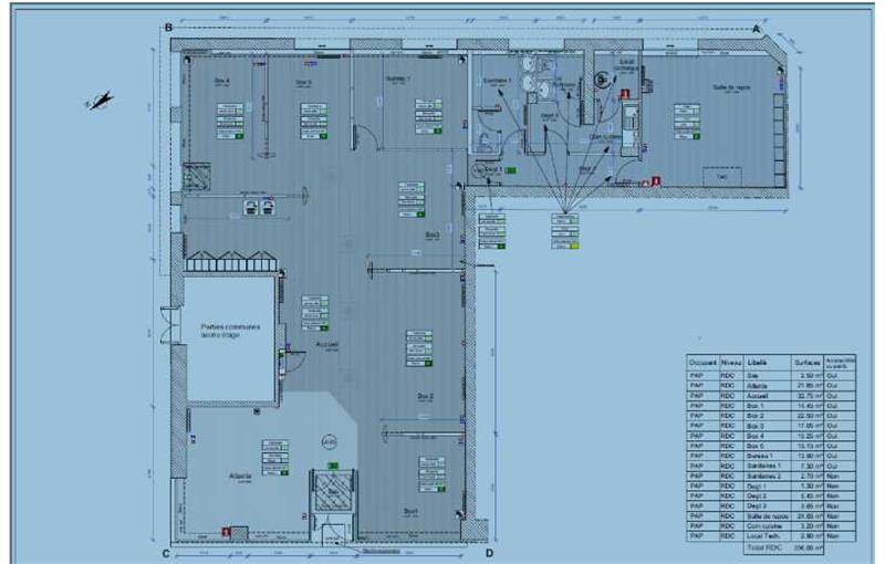 Local commercial en vente de 200 m² à Lorient - 56100 plan - 1