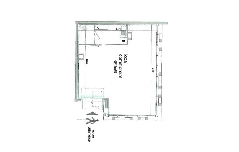 Vente de local commercial de 50 m² à Maromme - 76150 plan - 1