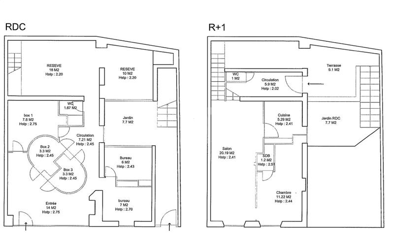 Local commercial à acheter de 157 m² à Montlhéry - 91310 plan - 1