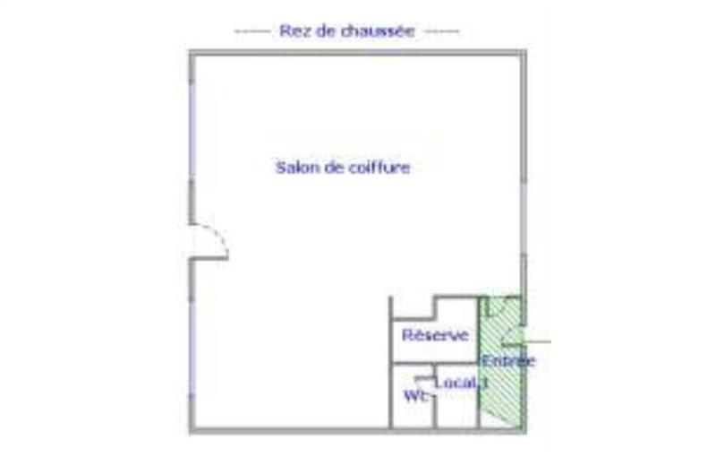 Vente de local commercial de 69 m² à Saint-Égrève - 38120 plan - 1