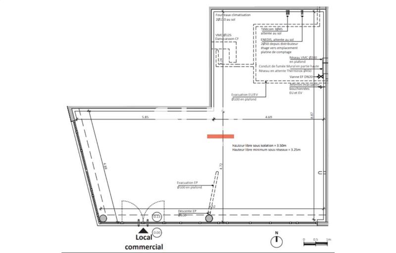 Vente de local commercial de 66 m² à Tassin-la-Demi-Lune - 69160 plan - 1