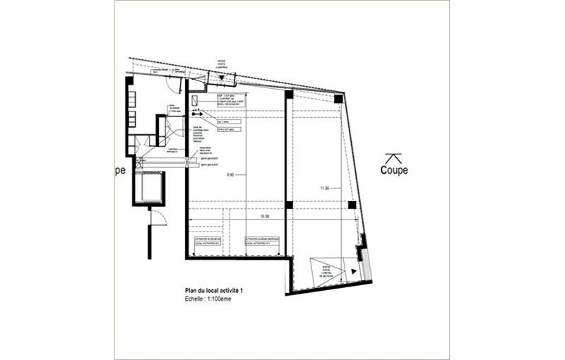 Achat de local commercial de 110 m² à Toulouse - 31000 plan - 1