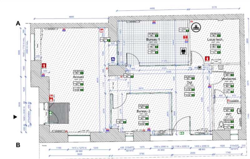 Local commercial à vendre de 85 m² à Ussel - 19200 plan - 1