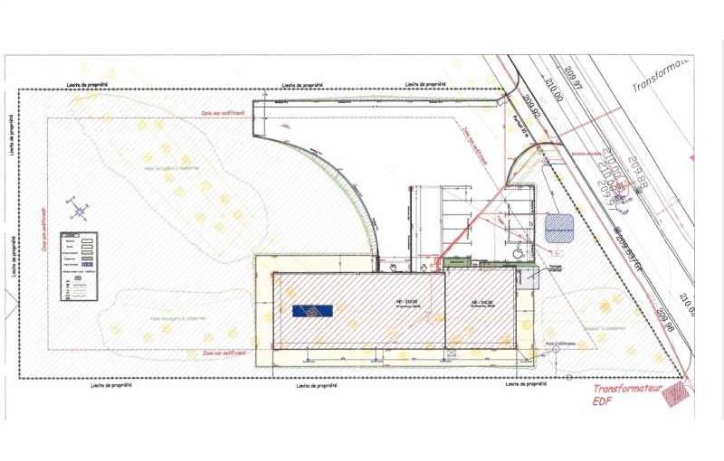 Entrepôt en vente de 595 m² à Blyes - 01150 plan - 1