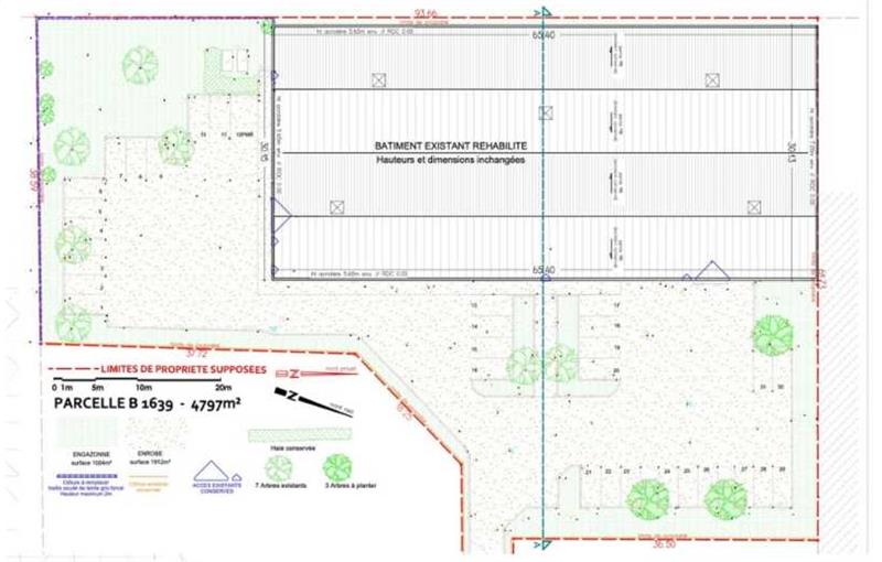 Entrepôt en vente de 1 970 m² à Bron - 69500 plan - 1