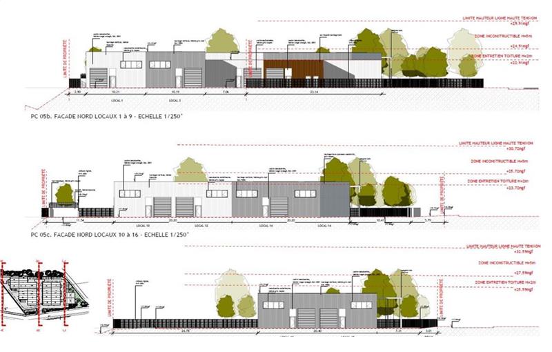 Vente d'entrepôt de 2 655 m² à Carbon-Blanc - 33560 plan - 1