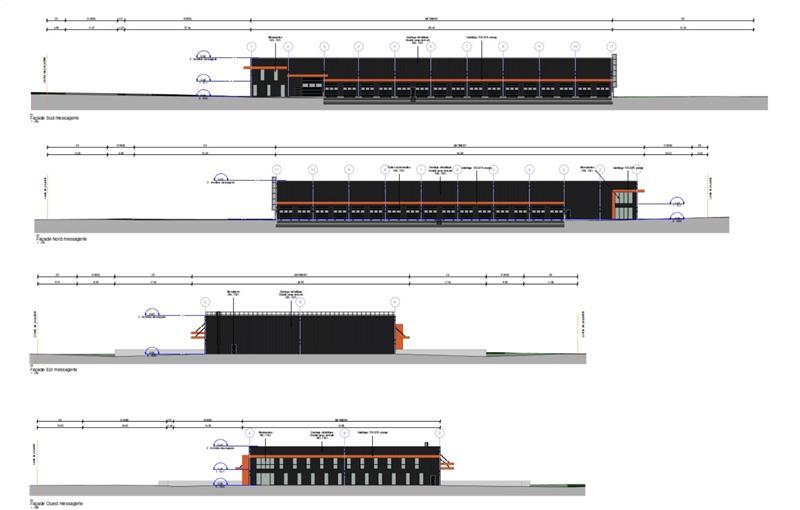 Vente d'entrepôt de 9 700 m² à Castets - 40260 plan - 1