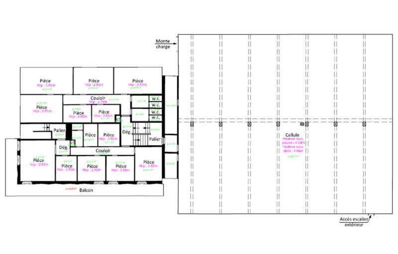 Entrepôt à acheter de 1 531 m² à Conflans-Sainte-Honorine - 78700 plan - 1