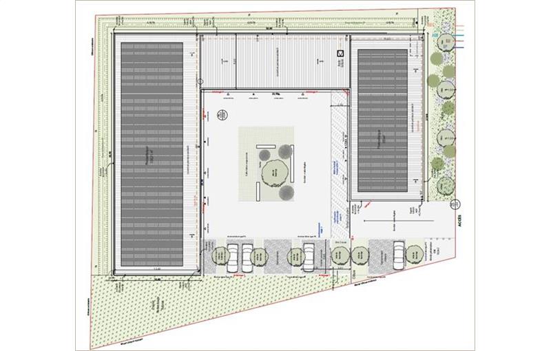 Entrepôt à vendre de 1 594 m² à Deyme - 31450 plan - 1