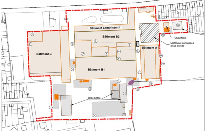 Entrepôt à acheter de 25 723 m² à Harly - 02100 plan - 1