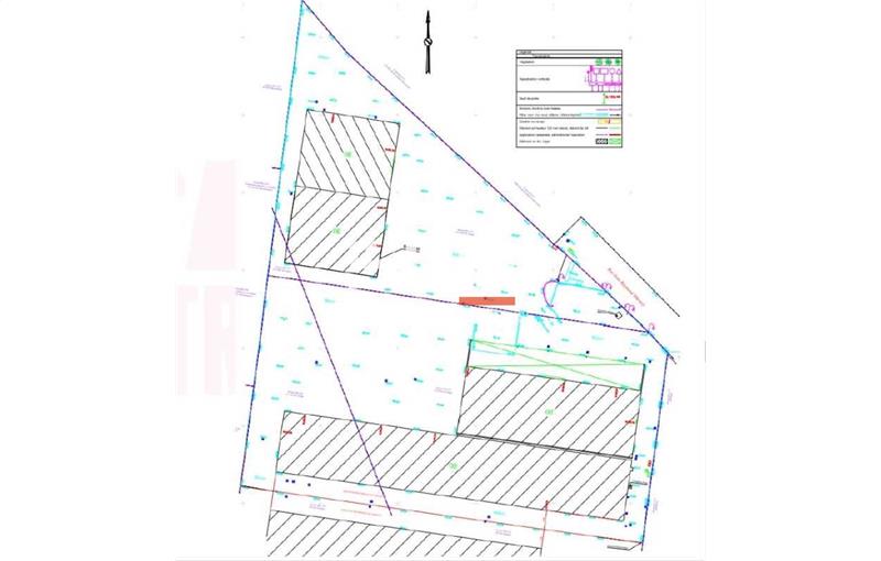 Entrepôt à acheter de 3 600 m² à Jonage - 69330 plan - 1