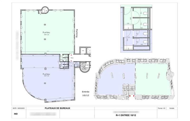 Entrepôt à acheter de 219 m² à La Garenne-Colombes - 92250 plan - 1