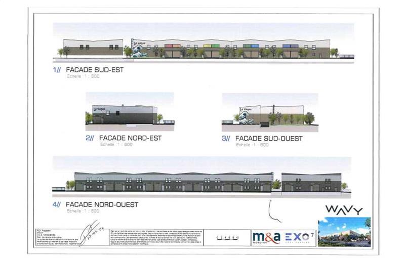 Vente d'entrepôt de 4 961 m² à Lattes - 34970 plan - 1