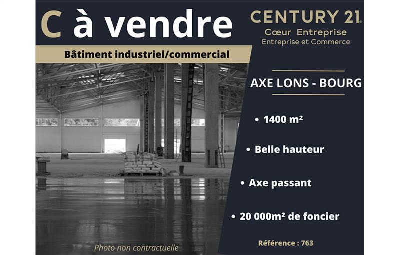 Vente d'entrepôt de 1 400 m² à Lons-le-Saunier - 39000 photo - 1