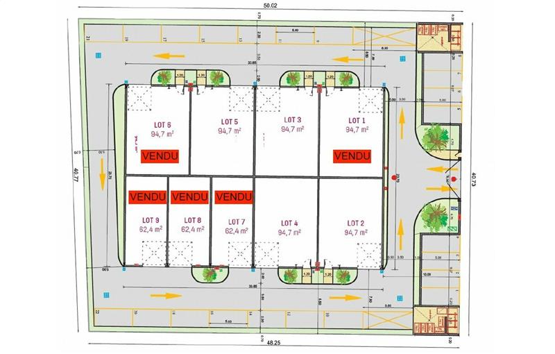 Vente d'entrepôt de 95 m² à Marcheprime - 33380 photo - 1