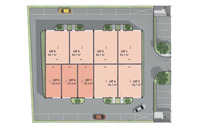 Entrepôt à acheter de 759 m² à Marcheprime - 33380 plan - 1