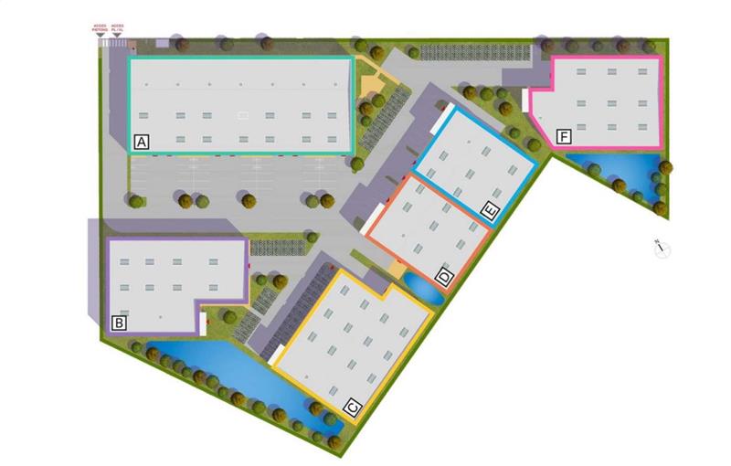 Vente d'entrepôt de 7 407 m² à Marines - 95640 plan - 1