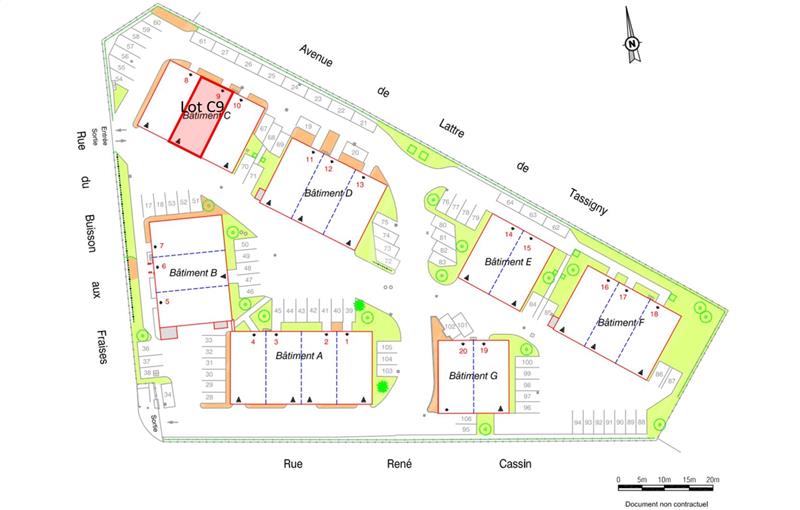 Entrepôt en vente de 228 m² à Massy - 91300 plan - 1