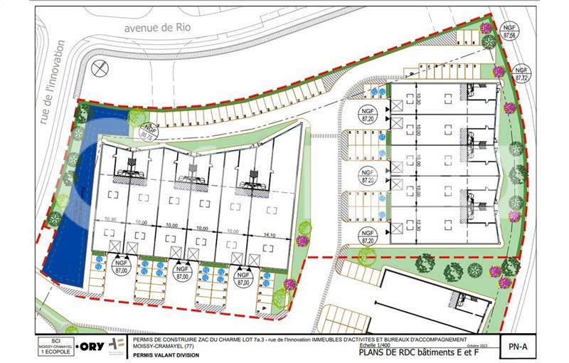 Achat d'entrepôt de 5 310 m² à Moissy-Cramayel - 77550 photo - 1