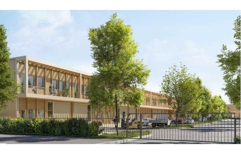 Entrepôt à acheter de 16 232 m² à Montereau-sur-le-Jard - 77950 photo - 1