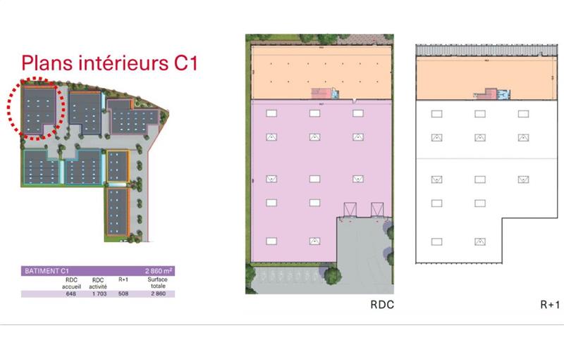 Achat d'entrepôt de 4 830 m² à Montereau-sur-le-Jard - 77950 plan - 1