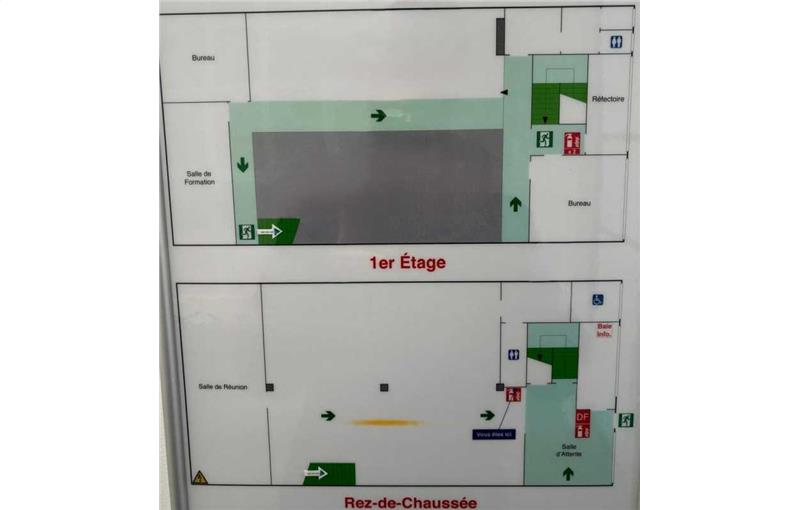 Entrepôt à vendre de 335 m² à Nanterre - 92000 plan - 1