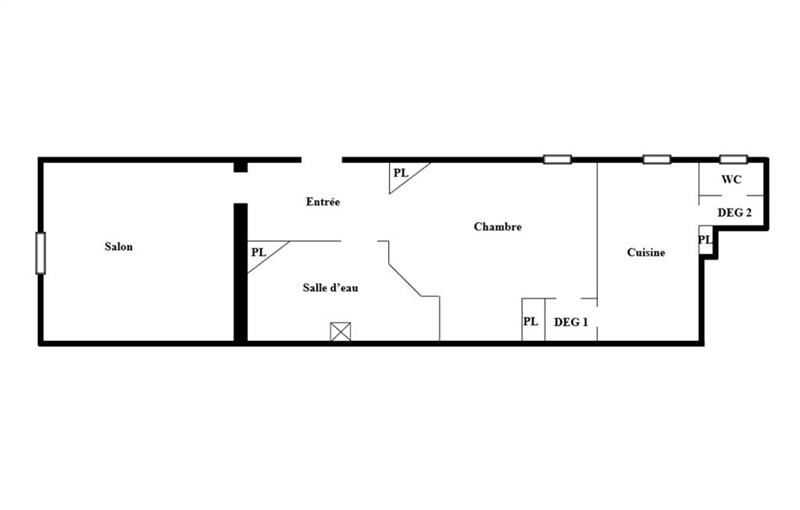 Vente d'entrepôt de 59 m² à Neuilly-sur-Seine - 92200 plan - 1