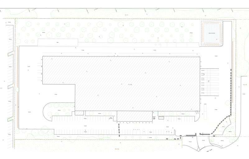 Entrepôt à vendre de 7 390 m² à Orléans - 45000 plan - 1