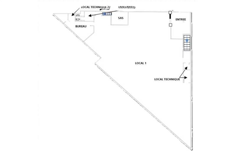 Achat d'entrepôt de 871 m² à Pantin - 93500 plan - 1