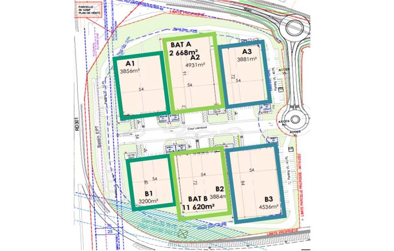 Vente d'entrepôt de 24 288 m² à Persan - 95340 photo - 1