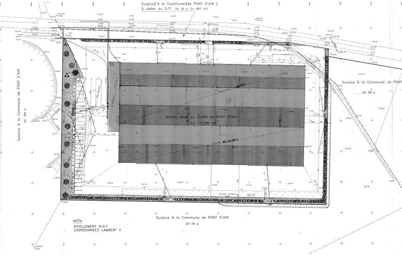 Entrepôt en vente de 8 430 m² à Pont-d'Ain - 01160 plan - 1