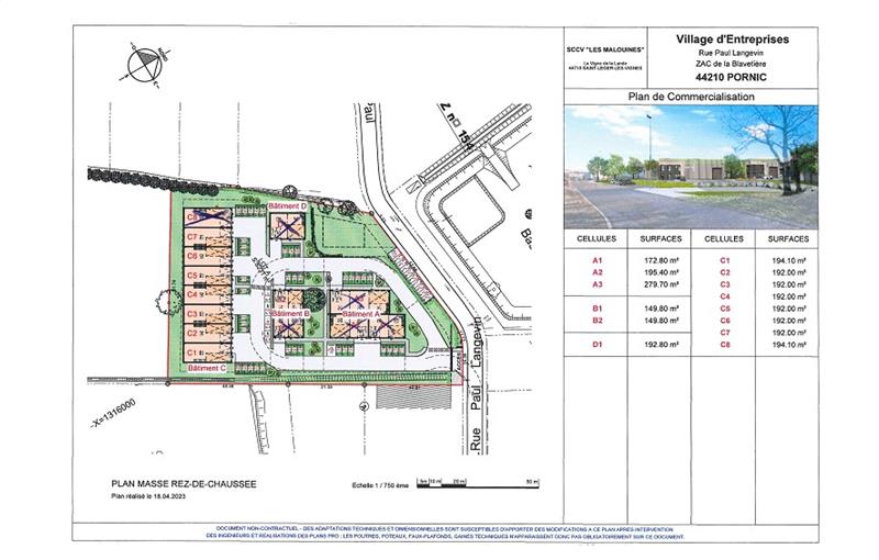 Achat d'entrepôt de 192 m² à Pornic - 44210 photo - 1