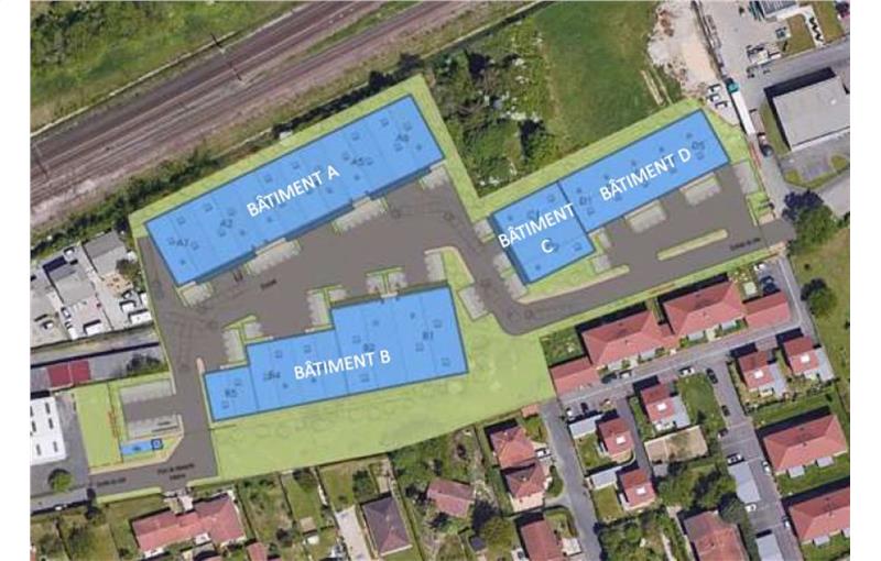 Entrepôt à acheter de 6 277 m² à Rillieux-la-Pape - 69140 plan - 1