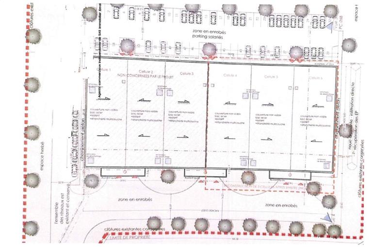 Entrepôt à acheter de 630 m² à Rouvroy - 62320 plan - 1