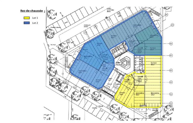 Entrepôt à vendre de 3 007 m² à Saint-Aubin - 91190 plan - 1