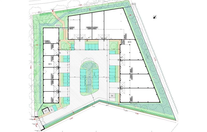 Entrepôt à acheter de 3 348 m² à Saint-Philbert-de-Grand-Lieu - 44310 plan - 1