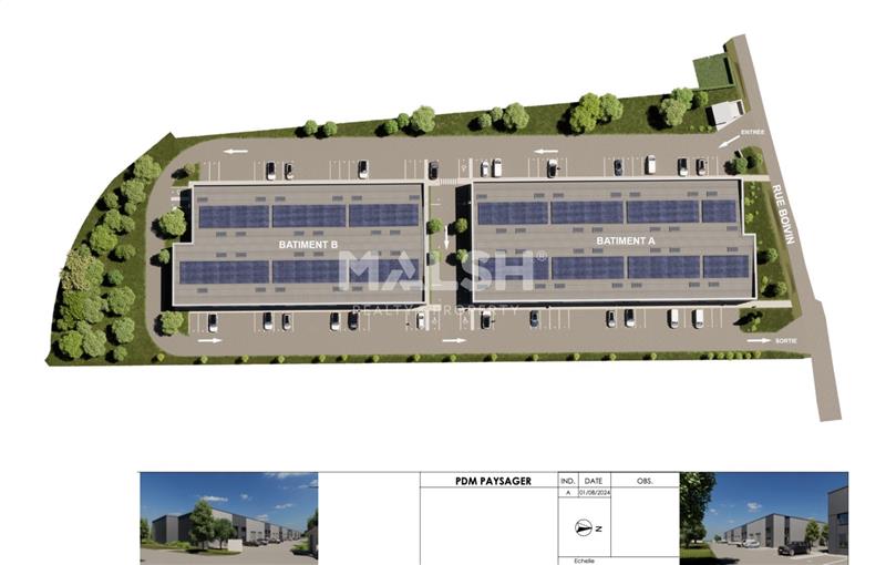 Achat d'entrepôt de 4 135 m² à Saint-Symphorien-d'Ancelles - 71570 plan - 1