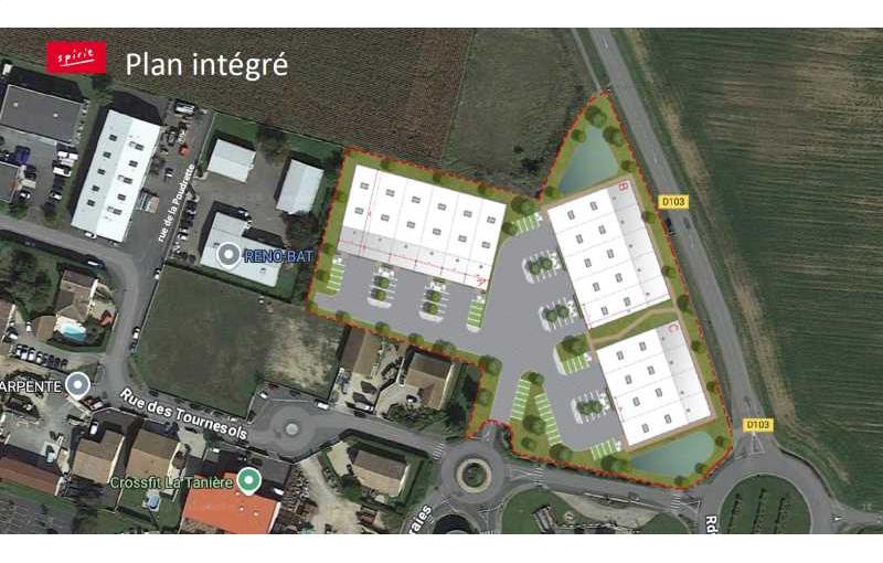 Entrepôt à vendre de 6 937 m² à Sancé - 71000 plan - 1