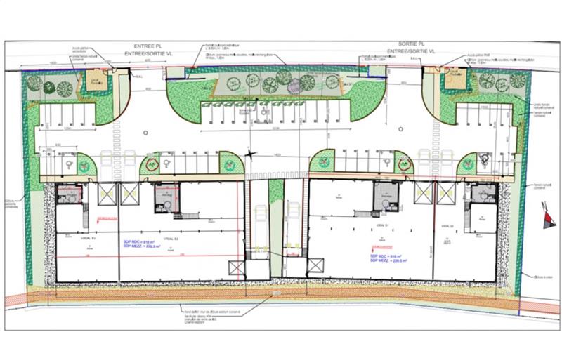 Entrepôt à acheter de 1 142 m² à Signes - 83870 plan - 1