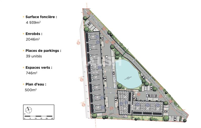 Entrepôt en vente de 2 395 m² à Taluyers - 69440 plan - 1